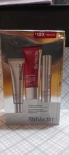 NIA114 TECHNOLOGY Strivectin 3 Piece Set MSRP $109 BOX DMG Free Ship