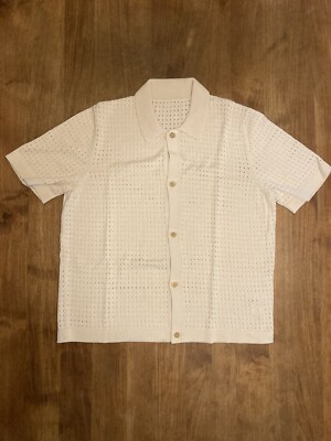 Corridor Pointelle Knit Short Sleeve Shirt