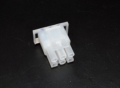 Molex MLX 6 Pin or Wire Plug Connector or Housing 50-84-1060. Package of 10