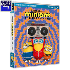 MINIONS THE RISE OF GRU BLU-RAY 3D (REGION FREE) US SELLER