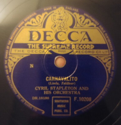 Cyril Stapleton And His Orchestra Featuring Dave Shand - Carnavalito / Theme ...