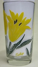 Tulip Peanut Butter Glass Glasses Drinking Kitchen Mauzy 102-2