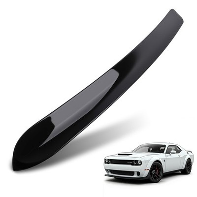 Rear Window Roof Spoiler For Dodge Challenger All Models 2008-2022 Abs Painted