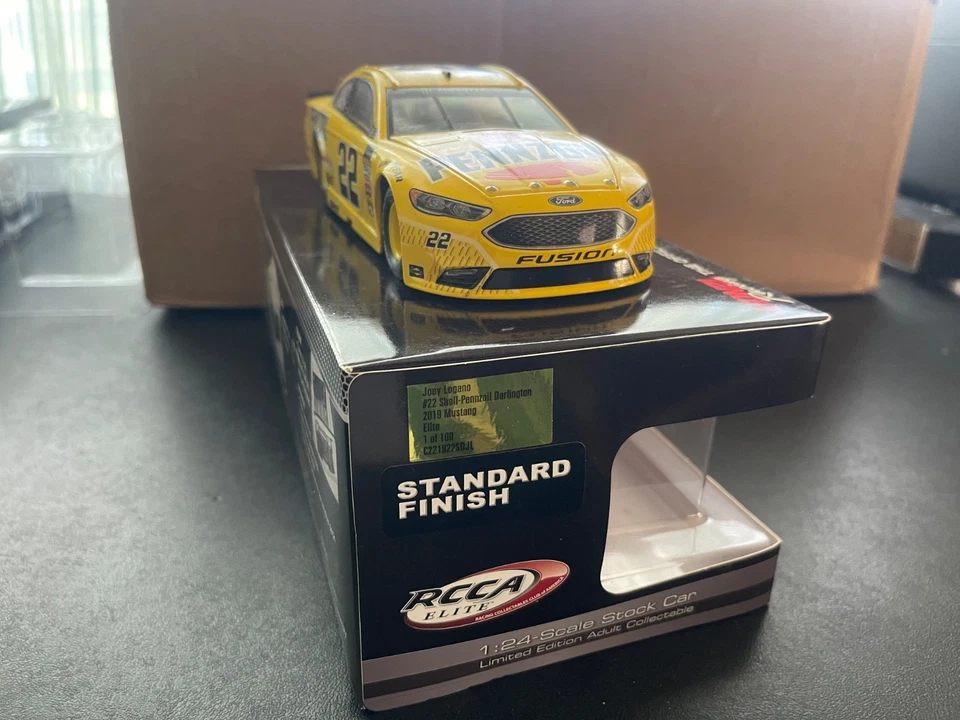 Lionel Racing Joey Logano #22 Pennzoil 2019 Ford Elite 1/100 Foto 3 de 4