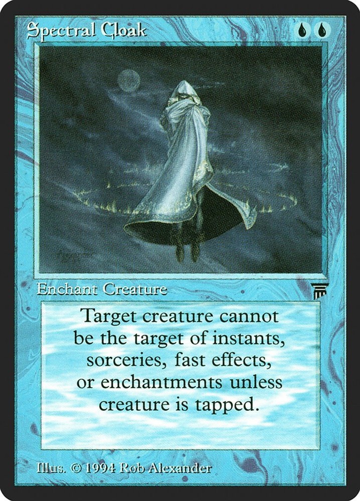 Spectral Cloak #78 (LP) Legends (LEG) MTG