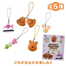 Disney Japan Exclusive Wagashi Sweets Charm Blind Box Mickey Pooh Cheshire Cat