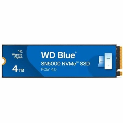 WD Blue Sn580 4TB PCIe NVMe m.2 2280 Internal Solid State Drive WDS400T4B0E