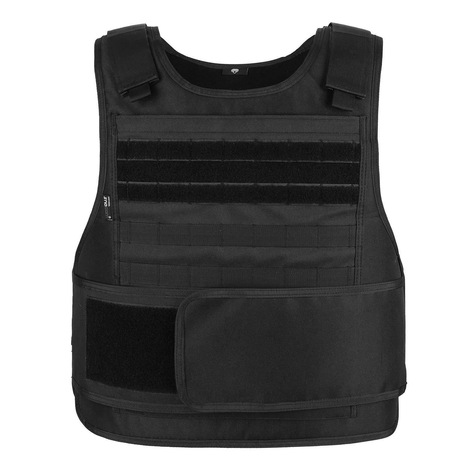 Snacam Tactical Airsoft Molle Vest in Black