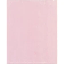 4" x 6", 2 Mil (1000/Case) Pink Anti-Static Flat Open Top Plastic Poly Bags