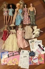 Big Lot Of Vintage Barbie / GI Joe Dolls Plus Clothing Brochures Etc!