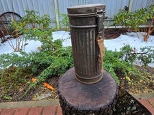 WW2 Accessories Gas Mask Canister from the German bunker relic.