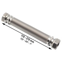 Edelstahl Wellrohr Dehnbar Ig/Ig – 110–210 Mm Flexrohr