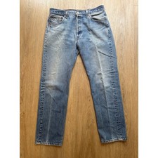 Vintage Levis 501xx Button Fly Jeans Made in USA Mens 36x34 90s Denim