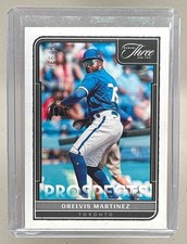 Orelvis Martinez 2022 Panini Three and Two #P-11 Prospects /99