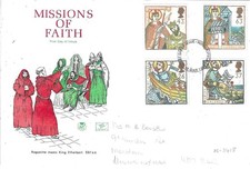 G.B. - FDC - Religious Anniversaries -11.03.97 (25-3418) - Huddersfield Postmark
