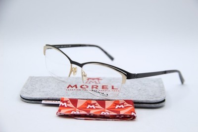 NEW MOREL KOALI 20007K DN02 BLACK SILVER AUTHENTIC FRAMES EYEGLASSES 55-18 K1