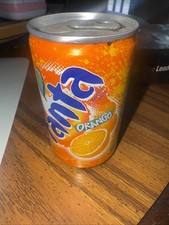 FULL SEALED  FANTA orange mini can  2000 from Netherlands