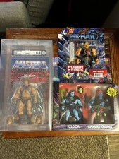 MOTU Lot + Classics Ultimate He-Man 8.5 AFA GRADED 🔥🔥🔥