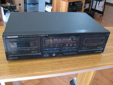 Pioneer CT-W450R Dual Deck Cassette Recorder New Belts Tested Working No Remote