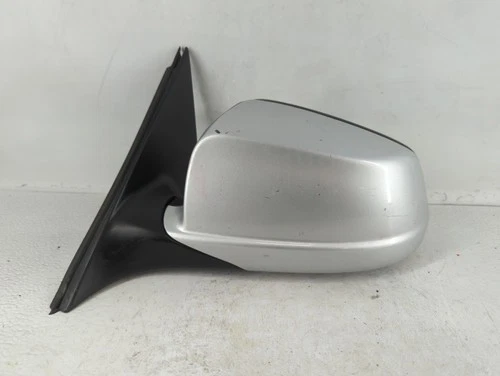 2012-2013 Bmw 528i Driver Left Side View Power Door Mirror Silver TLT9C