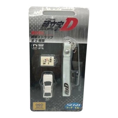 Initial D Mobile Strap SEGA Lucky Lottery GEO D Prize Unused, minor yellowing