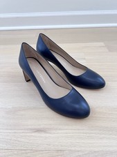 Stuart Weitzman Babette 60 Pumps Nice Blue Leather Women s Size 8B NWOB