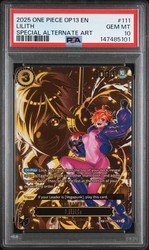 Lilith (Alternate Art) OP13-113 Carrying On His Will One Piece TCG