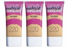(Pack of 3) COVERGIRL Ready Set Gorgeous Foundation Soft Honey 220, 1 oz
