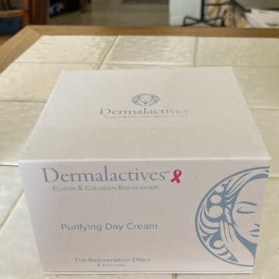 Dermalactives Elastin & Collagen Rejuvenation Purifying Day Cream 50ml Moisturi 