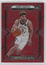 2021-22 Panini Obsidian Electric Etch Red Flood Chris Duarte #163 12yh