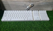 2003 Genuine Apple A1048 USB Wired Keyboard White EUC