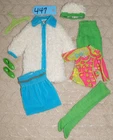 Vintage Francie 1234 The Combination - COMPLETE 1969 Mattel Outfit MINTY!