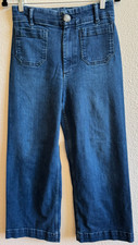 Anthropologie Pilcro The Skipper High-Rise Wide Leg Cropped Jeans Sz 27 EUC