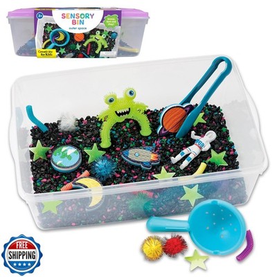 Creativity for Kids Sensory Bin Outer Space - Child Craft Activit