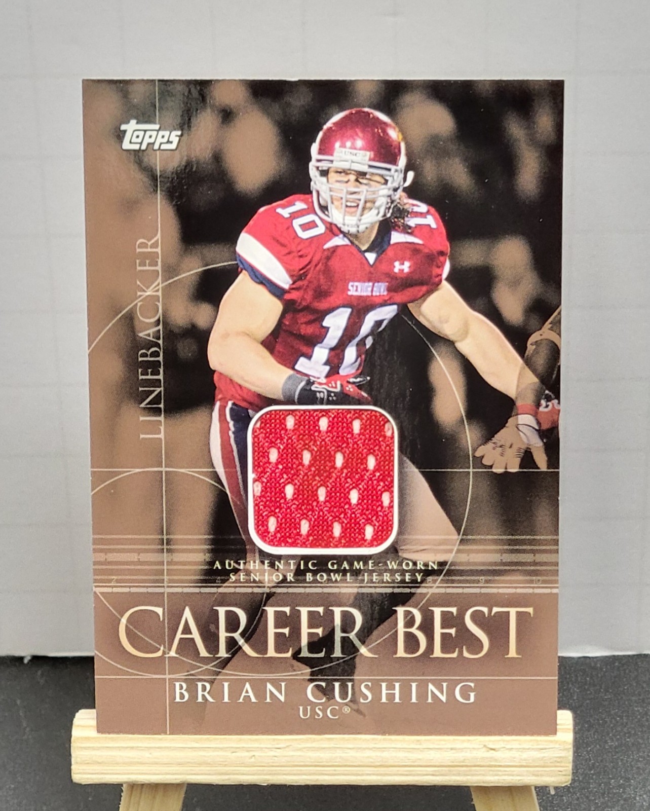 Brian Cushing Topps Career Best Jerseys #CBRBC Base
