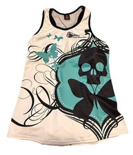 Betty Designs Kona Triathlon Tank Top Womens Small Floral Hawaii Cycling Jersey