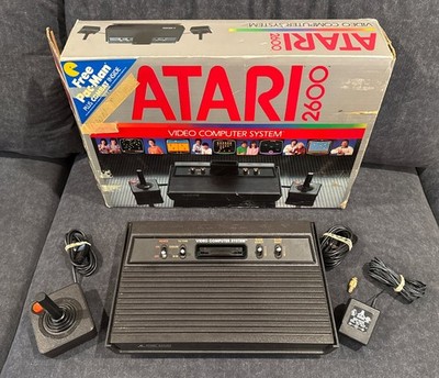 Official Atari 2600 Darth Vader Console In Original Box! ~ Works Great ~ LQQK