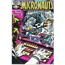 Micronauts #45 - 1979 series Marvel comics VF minus Full description below [o: