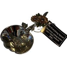 GANZ Everything Spoon Floral Spoon Rest Teabag Holder 1TBSP A10037