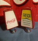 Coca Cola Vintage Soda Fountain Tap Handle: Lot of 2