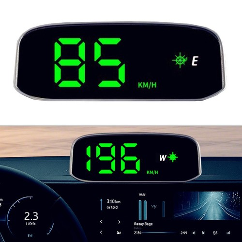 Solar Car HUD GPS Speedometer Digital Display with Multiple Color Options - Picture 9 of 11
