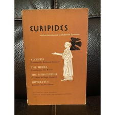 EURIPIDES Greek Tragedies University of Chicago Press 1955 PB