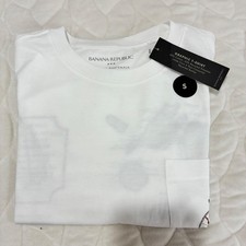 NWT Banana Republic Graphic T-Shirt Map Print Short Sleeve Crew Neck Tee Small