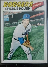 1977 Topps Set-Break #298 Charlie Hough DODGERS RANGERS MARLINS