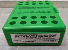 Redding #17287 - 204 Ruger Reloading w/ Instant Indicator & Case Comparator