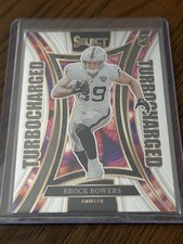 Brock Bowers 2024 Panini Select Turbocharged  #6 Rookie RC Raiders