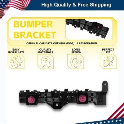 For 2019-2022 Honda Pilot Black Front Left Bumper Supports Brackets Retainers