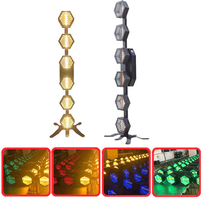 6x60W RGB LED Strobe Hexaline Stand Party Hintergrund beleuchtung Bühnenlicht