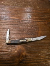 Schrade Old Timer 340T Middleman Pocket Knife – 3 Blade – USA Made – Vintage