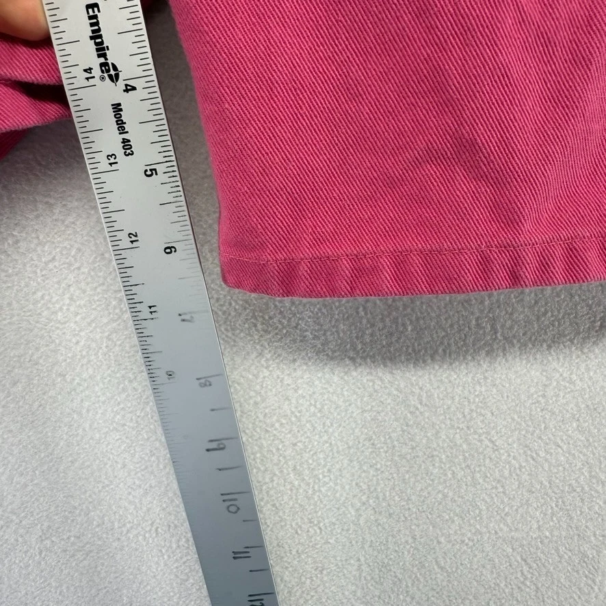 Pantalones Cortos Vaqueros Vintage St John's Bay Para Mujer 8 Rosa Denim Mamá Cintura Alta Años 90 Foto 4 de 4